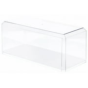 Pioneer Plastics 576CD Clear Plastic Display Case for Large 1:18 Scale Cars (Mirrored), 15.5" W x 7" D x 6" H (Mailer Box), Pack of 6