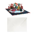 thumbnail image 3 of 3D Christmas Card Xmas Card Best Wishes Christmas Greeting Card Holiday Card for Penguin, 3 of 9