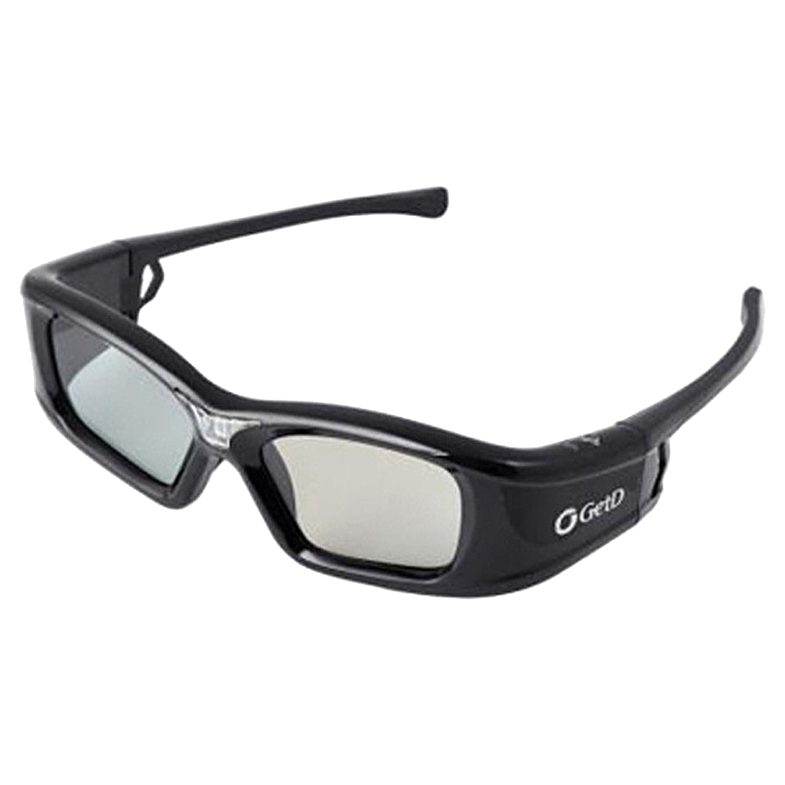 Grofry GetD GL410 3D Eyeglasses Long Battery Life Active Shutter Black