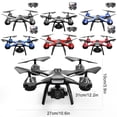 thumbnail image 3 of Bearachild Drone con cámara y lente ajustable que captura todos los ángulos en HD Drones con cámaras Drones con cámara Drone FPV Electrónica azul 2k píxeles, 3 of 5