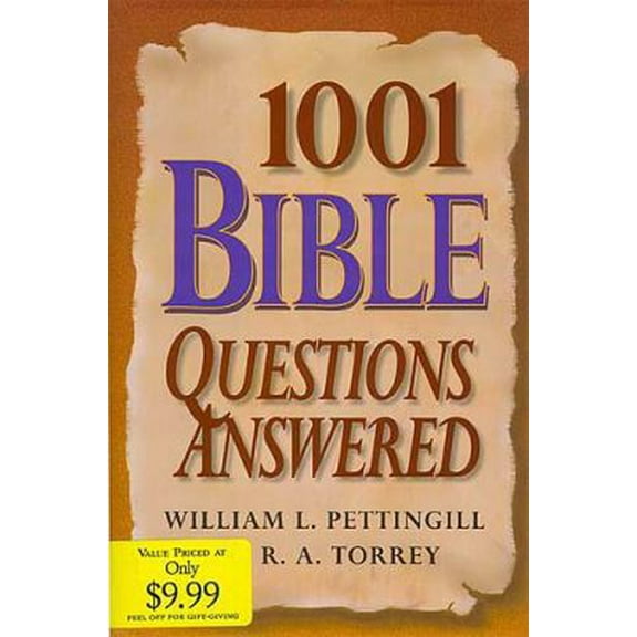 Pre-Owned 1001 Bible Questions Answered (Hardcover) 0884861651 9780884861652