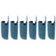 thumbnail image 5 of Soporte para teléfono de pared, juego de 6 organizadores de pared con control remoto, soporte para teléfono de pared con características mejoradas, 5 of 12
