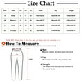 thumbnail image 3 of Idoravan Women's Plus Size Pants Womens Casual Autumn Straight Solid Color High Waist Suit Pants With Pocket, 3 of 9