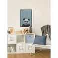 thumbnail image 4 of Studious Panda Floater Framed Painting Print on Canvas, 4 of 6