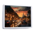 thumbnail image 2 of Designart "Beautiful Cityscape of Charleston III" Cityscapes Floater Framed Wall Art Print, 2 of 7