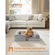 thumbnail image 5 of Cama Ortopédica para Perros Feandrea Gris Paloma con Funda Rosa y Bordes Elevados Acolchados, 5 of 5