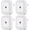 Daylight White, variant on SYCEES 4 Pack Plug in Dimmable Led Night Light with Auto Dusk to Dawn Sensor, Soft Warm White Nightlights for Hallway,Bedroom, Kids Room, Kitchen, Stairway