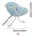 thumbnail image 2 of YUEHAO Suministros para mascotas Juguetes para gatos Animales de peluche lindos que contienen gatos Menta Gatos y gatos como juguetes, 2 of 2