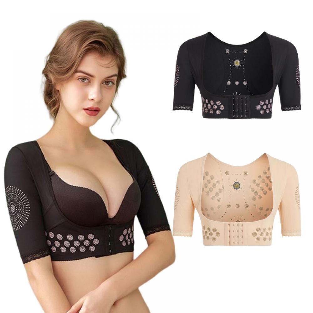 Shaper Tops for Women Arm Compression Post Surgery Front Closure Bra Tank Top Shapewear