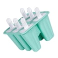 thumbnail image 2 of Toystoory Moldes de silicona para paletas de grado alimenticio de 6 cavidades, molde para paletas de silicona para cocina DIY, fabricante de helados Cocina y Comedor Verde Toystoory HA000007-01B, 2 of 6