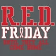 thumbnail image 3 of RED Friday Until They All Come Home T-shirt Remember Everyone Deployed US Military Day American Patriot Men's Tee, 3 of 7