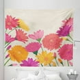 thumbnail image 1 of Aster Tapestry, Vintage Summer Daisies Bouquet Blossom Beauty Wedding Anniversary Marigold Flora, Fabric Wall Hanging Decor for Bedroom Living Room Dorm, 5 Sizes, Multicolor, by Ambesonne, 1 of 1