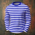 thumbnail image 6 of CONZONE Carnival Men's T-Shirts Short Sleeve T Shirts for Men Casual Crew Neck Striped Lightweight Tees Soft Cozy Athletic Tops, 6 of 6