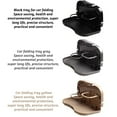 thumbnail image 3 of Car Seat Tray Table - Adjustable Kids Travel Car food Trays for Eating Passenger Roadtrip Back Seat Organizer Pastime/Working/Dinning Desk (Coffee), 3 of 4