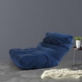 thumbnail image 1 of Sillón tipo puf Lazy, estable, fácil de guardar, elástico, acolchado, para oficina, apartamento pequeño, sala de estar, adultos C, 1 of 8