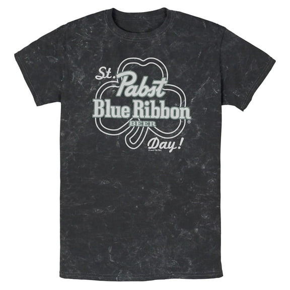 Men's Pabst Blue Ribbon Irish Beer Graphic T-Shirt