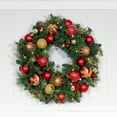 thumbnail image 6 of Village Lighting 30 in. Pre-Lit LED Wreath - Christmas Classic, 6 of 9