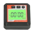 thumbnail image 1 of Digital Level Box, Portable Angle Finder Gauges Protractor Inclinometer with Magnet Base & Large LCD Backlight for Carpentry, Building, Masonry, 1 of 7