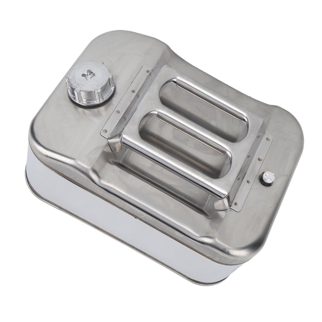 Lata De Combustible, Boquilla De Ventilación Automática, Recipiente De Jarra De Combustible De Agua De 10 Litros, Acero Inoxidable, Fácil Repostaje Para Motosierras