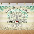 thumbnail image 3 of Family Reunion Backdrop Family Tree Leaves Family Members Our Roots Run Deep Photography Background Family Gathering Party Decoration Supplies Banner, 3 of 6