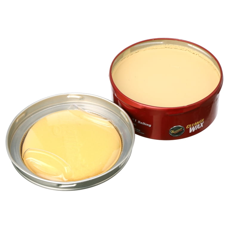2 pack) Meguiar's Cleaner Wax - Paste Wax Cleans, Shines and
