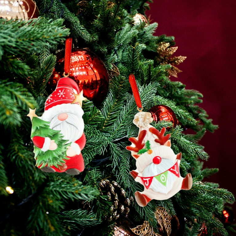 Christmas Santa Claus Hanging Ornaments Fashionable Christmas Tree