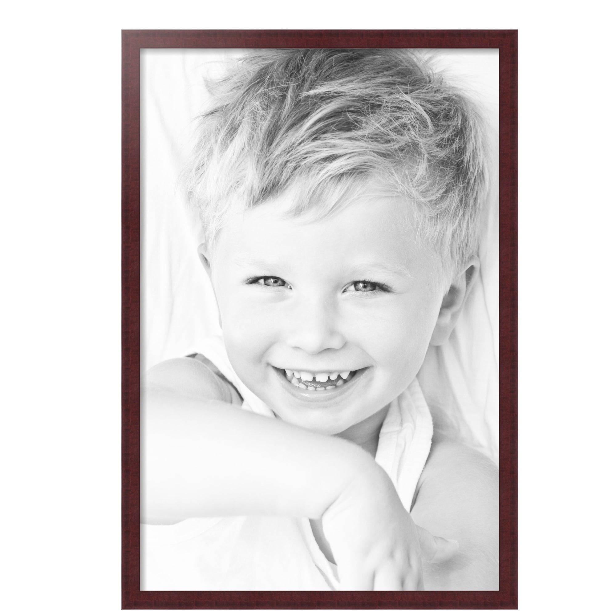 ArtToFrames 24" x 36" Cherry Picture Frame, 24x36 inch Red MDF Poster Frame (WOM-4643), 4 Pack
