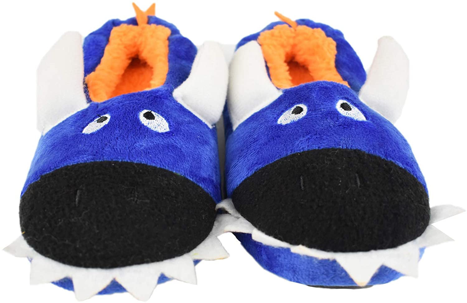 Tirzrro Kids Big Boys Warm Slippers with Soft Memory Foam Indoor Anti-Slip Cute Dinosaur Slippers 