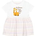 thumbnail image 3 of Inktastic My Mamaw Loves Me Girls Baby Dress, 3 of 5