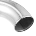 thumbnail image 7 of Car OD 4" Leg Length 4" Aluminum Alloy Tube Intercooler Pipe 90 Degree U Shape Bend Elbow Air Intake Tube, 7 of 7