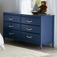 thumbnail image 2 of Petite commode Sierra Ridge Mesa à 6 tiroirs, bleu, 2 of 9
