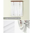thumbnail image 5 of Boho Tribal Totem Curtains for Living Room Bedroom Modern Tie Up Window Curtain Kitchen Short Curtain, 5 of 5