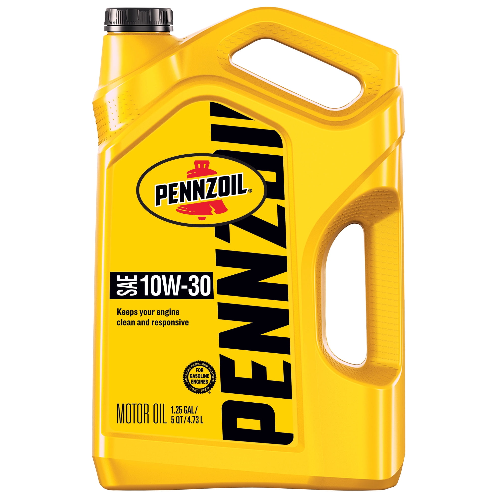 Pennzoil 10w 30 Conventional Motor Oil 5 Quart Walmart Com Walmart Com