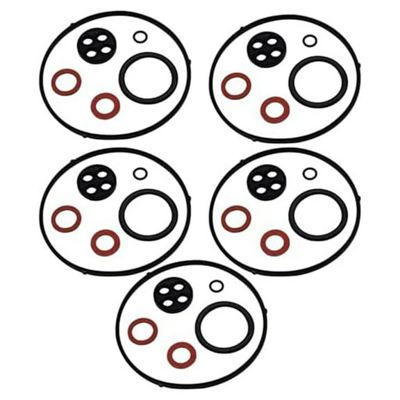 Dleader 5 Pack For Honda Carburetor Bowl Gasket O-Ring 16010-ZE2-812 16010ZE2812 485-006 Home Decor