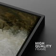 thumbnail image 4 of IDEA4WALL Framed Canvas Print Wall Art Set Grunge White Brown Color Field Landscape Abstract Art Decorative Graphic Colorful Nature Artwork for Living Room, Bedroom, Office - 24"x36"x2 Black, 4 of 5