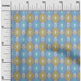 thumbnail image 1 of oneOone Cotton Poplin Fabric Swirl Ikat Printed Fabric 1 Yard 56 Inch Wide, 1 of 4