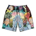 thumbnail image 5 of Rick And Morty Mens Swim Trunks Quick Dry Board Shorts With Mesh Lining, Beach Shorts Swimwear Bathing Suits, 5 of 7