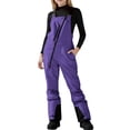 thumbnail image 2 of YunPes Girls Snow Bibs Waterproof Insulated Ski Pants Kids Adjustable Strap Snowboard Overalls Multi Pockets Boys Winter Snowsuit, 2 of 7