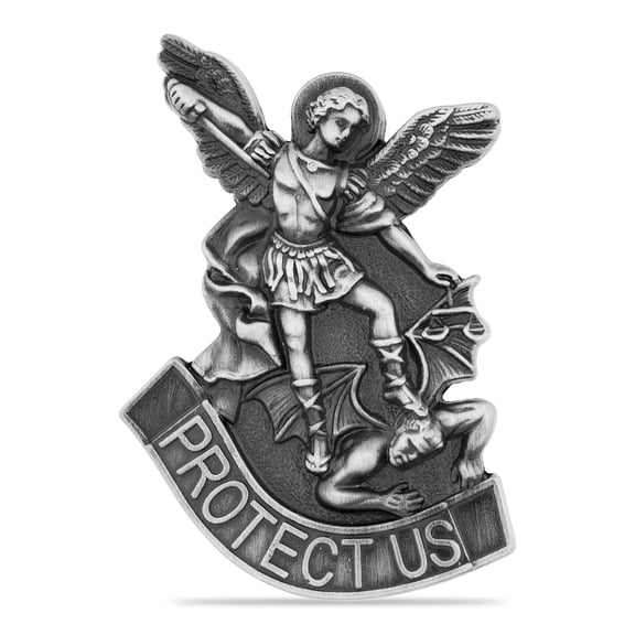 Catholic Visor Clip for Protection While Driving | Beautiful and Traditional Design | Makes a Great Gift for Teens and New Drivers | More Than 10 Designs Available