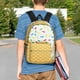 thumbnail image 4 of Easygdp White Ice Cream Mochila Ligera de 15 Pulgadas para Estudiantes, Mochila Cómoda para la Escuela y Viajes, Correas Ajustables, 4 of 6