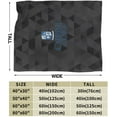 thumbnail image 3 of Cabrini University Logo Ultra-Soft Micro Fleece Blanket Soft Comfortable Flannel Blanket Available for Bed Couch Living Room, 3 of 8