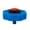 Blue, variant on Compact Ratcheting Wrench 1/4" 3/8" Drive Lightweight 6-13mm Socket Corrosion-Resistant For Tight Space Mechanics Projects
