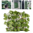 thumbnail image 4 of Garden Fence Trellis Screen Artificial Plant Wermelon Leaf, 4 of 8