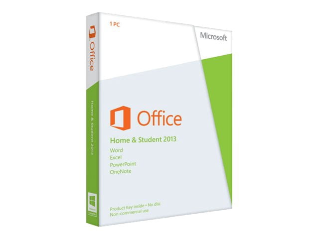 Microsoft Office 2013 Home and Student, Complete Product, 1 PC, 1 User