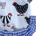 thumbnail image 3 of 4 Piezas Silla de Pollo Correas para Chaqueta de Pollo Delantal para Gallina Delantal para Pollo, 3 of 5
