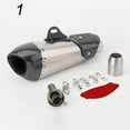 thumbnail image 2 of Motorcycle Exhaust Pipe Muffler Exhaust Link Pipe For R25 ZX-6R For Ninja 650 GSXR750 Z900 Cbr650rr F5 R6 Mt07, 2 of 3