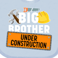 thumbnail image 4 of Inktastic Big Brother Under Construction Boys Baby Bib, 4 of 4