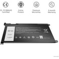 thumbnail image 6 of WDX0R Replacement Laptop Battery for Dell Inspiron 13 15 5000 7000 Series 5570 7579 7378 5567 7573 5565 5379 5378 Latitude 3490 3590 3340 3400 3390 3500 3190 Vostro 5468 5568 P69G 3CRH3 11.4V 42Wh, 6 of 6