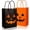 Black,Orange, variant on Clearance Under $0.990000000000001 Halloween Paper Treat Bags with Handles, Spooky Design Candy Bags for Trick-or-Treat