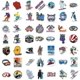 thumbnail image 3 of 50 Pcs Skiing Sports Stickers Travel Stickers Ice Skating Stickers Winter Theme Decals for Laptop Phone Case Cars Skateboards Graffiti Decals Party De, 3 of 4